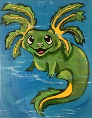 painting-Axolotyl-painting-Michele-Geller-300x383.jpg