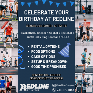 Redline Ft. Myers Birthday Parties