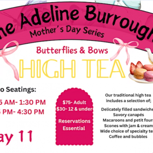 05/11 Mother's Day High Tea at The Burroughs Home