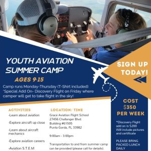 Grace Aviation Youth Summer Camp