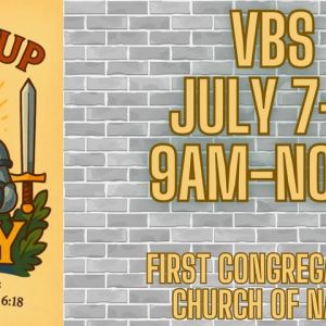 First Congregational Church Vacation Bible School