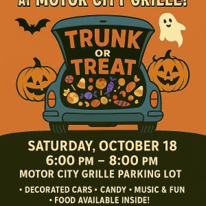 10/18 Motor City Coney Island Trunk or Treat