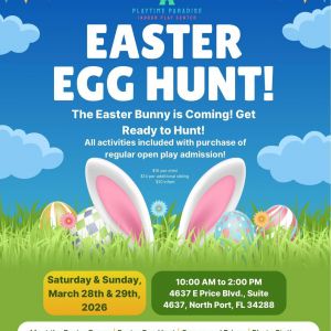 03/28-03/29 Playtime Paradise Easter Egg Hunt