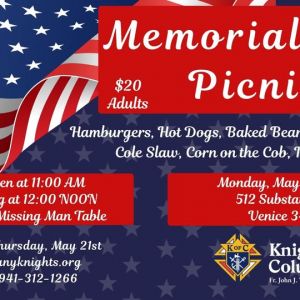 05/25 Memorial Day Picnic