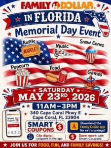 05/23 Memorial Day Celebration at Family Dollar